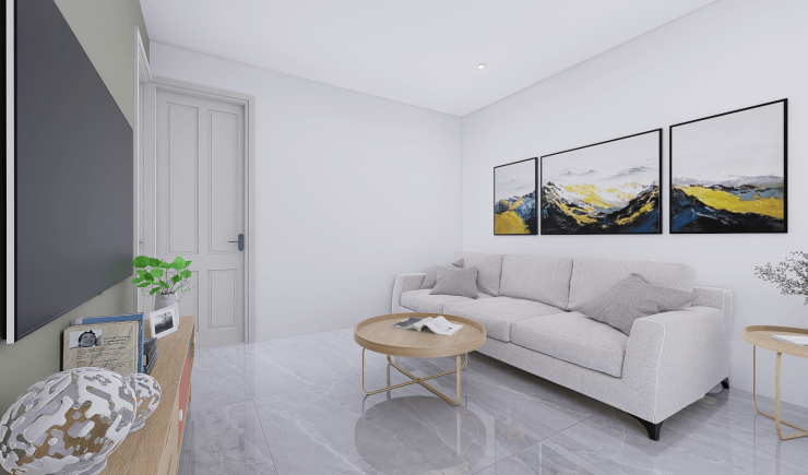 Small Basement Renovation and 3D Visualization